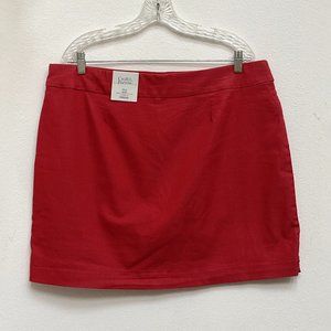 Croft & Barrow Stretch Skort Size 18